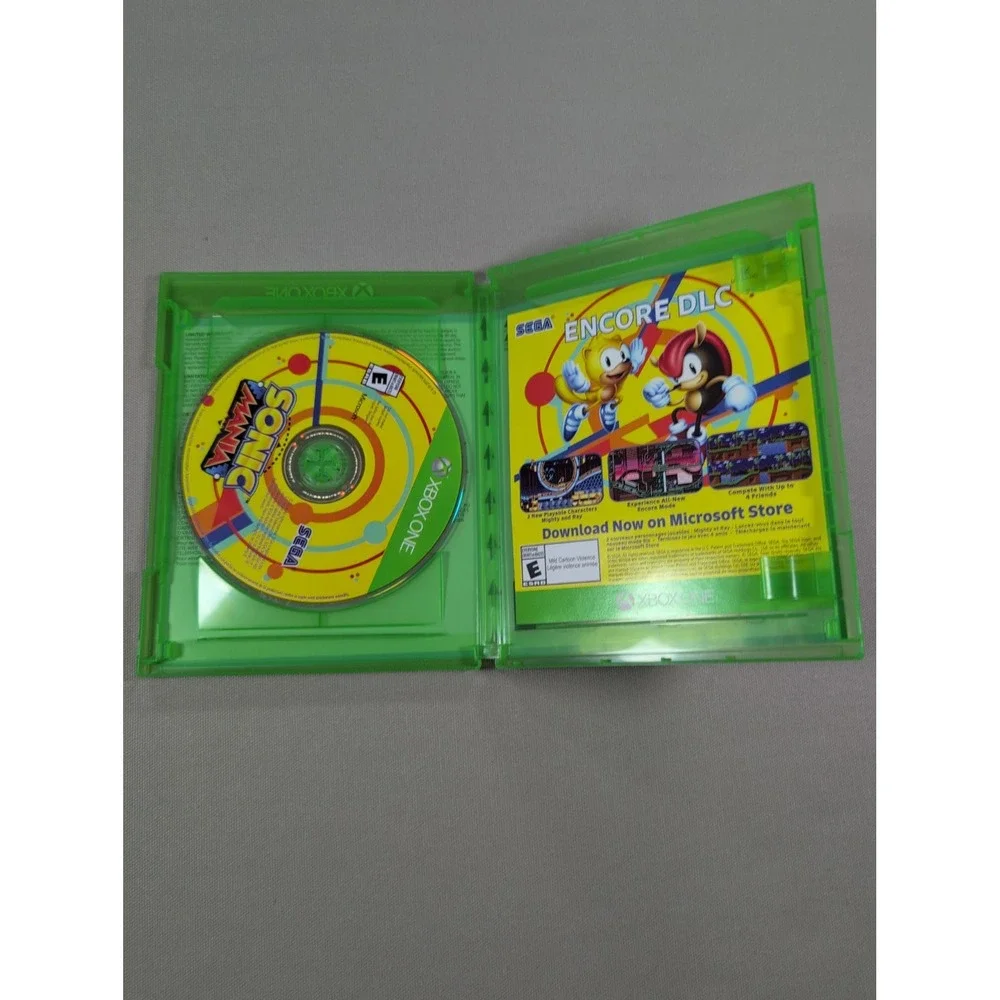 SEGA Sonic Mania Xbox One Video Game No Manual Tested Working